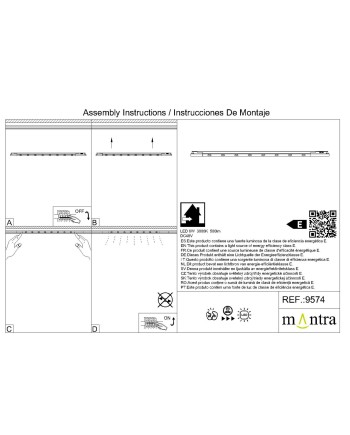 MAGNETO mini * LINEAL LED 6W 36º NEGRO
